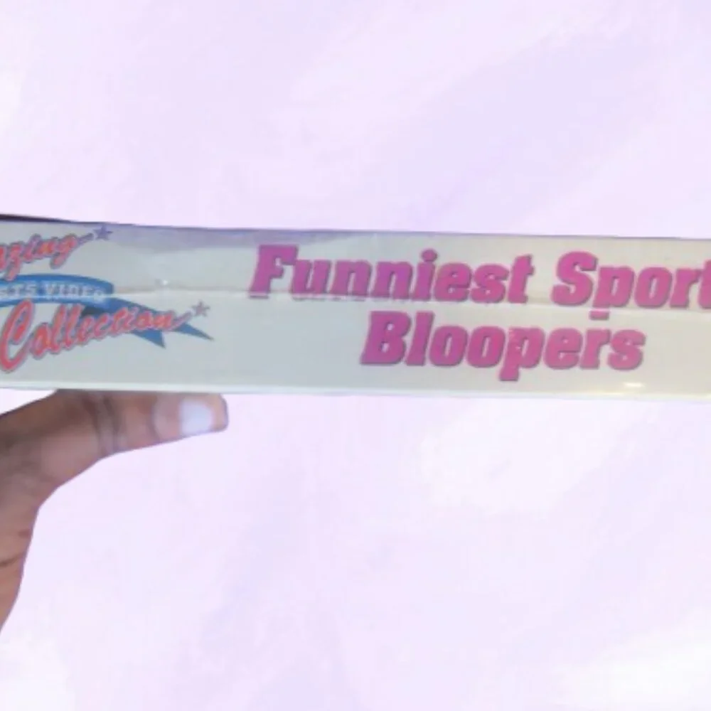 The Amazing Sports Videos Collections vintage Funniest Sports Bloopers VHS VCR.
